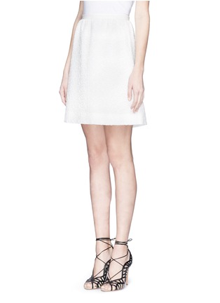 Front View - Click To Enlarge - JASON WU - Corded lace A-line skirt