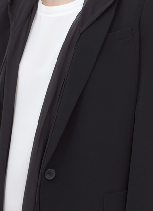 Detail View - Click To Enlarge - ELIZABETH AND JAMES - Mona layered crepe jacket