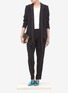 Figure View - Click To Enlarge - ELIZABETH AND JAMES - Mona layered crepe jacket