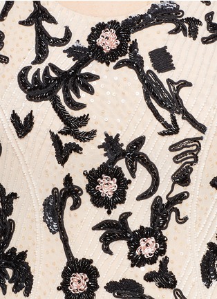 Detail View - Click To Enlarge - ALICE & OLIVIA - Scoop neck beaded gown