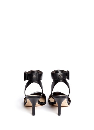 Back View - Click To Enlarge - SAM EDELMAN - 'Okala' ankle strap leather pumps