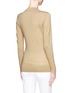 Back View - Click To Enlarge - TORY BURCH - Simone cotton cardigan