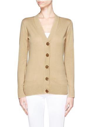 Main View - Click To Enlarge - TORY BURCH - Simone cotton cardigan