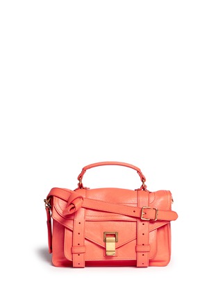 Main View - Click To Enlarge - PROENZA SCHOULER - PS1 tiny leather satchel