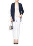 Figure View - Click To Enlarge - TORY BURCH - Lola open-front cardigan