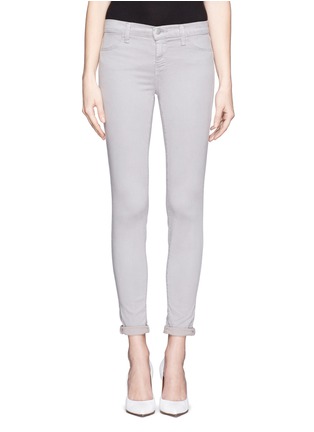 Main View - Click To Enlarge - J BRAND - Luxe sateen super skinny jeans