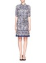 Main View - Click To Enlarge - TORY BURCH - Brigitte cotton voile shirtdress