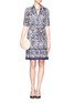 Figure View - Click To Enlarge - TORY BURCH - Brigitte cotton voile shirtdress