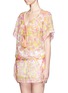 Front View - Click To Enlarge - EMILIO PUCCI - Capri print tassel cover-up