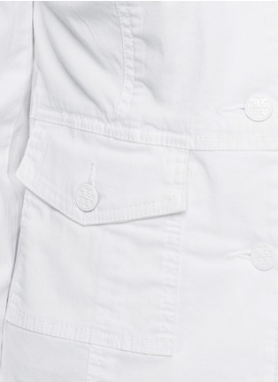 Detail View - Click To Enlarge - TORY BURCH - Sgt. Pepper cotton-blend twill jacket