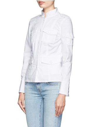 Front View - Click To Enlarge - TORY BURCH - Sgt. Pepper cotton-blend twill jacket