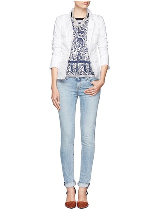 Figure View - Click To Enlarge - TORY BURCH - Sgt. Pepper cotton-blend twill jacket