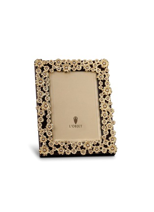 Main View - Click To Enlarge - L'OBJET - Pearl Flowers 5R photo frame
