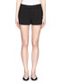 Main View - Click To Enlarge - DIANE VON FURSTENBERG - Naples pleated-front shorts