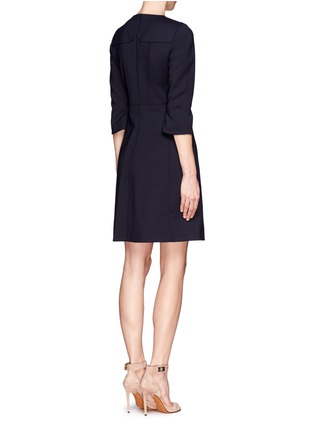 Back View - Click To Enlarge - VICTORIA, VICTORIA BECKHAM - Panelled shift dress