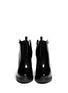 Figure View - Click To Enlarge - MELISSA - 'Soldier' matte heel glossy rubber Chelsea boots