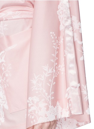 Detail View - Click To Enlarge - FENTY PUMA BY RIHANNA - 'Boxing and Bomber' floral jacquard oversized robe