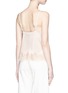 Back View - Click To Enlarge - FENTY PUMA BY RIHANNA - Lace trim jersey camisole