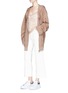 Figure View - Click To Enlarge - FENTY PUMA BY RIHANNA - Lace trim jersey camisole