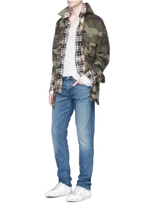 Figure View - Click To Enlarge - J BRAND - 'Tyler' slim fit distressed jeans