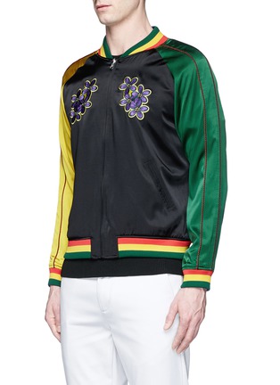 Front View - Click To Enlarge - OPENING CEREMONY - Global Varsity reversible jacket – Jamaica and United States