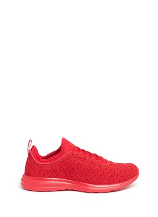 Main View - Click To Enlarge - ATHLETIC PROPULSION LABS - 'Techloom Phantom' metallic knit sneakers