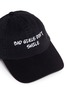 Detail View - Click To Enlarge - NASASEASONS - 'Bad Girls Don't Smile' embroidered baseball cap