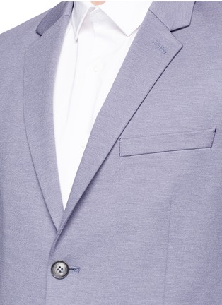 Detail View - Click To Enlarge - TOPMAN - Skinny fit jersey blazer