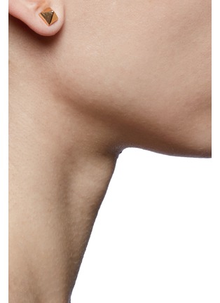 Figure View - Click To Enlarge - EDDIE BORGO - Pyramid stud earrings