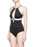 Figure View - Click To Enlarge - 73318 - Split one-piece swimsuit
