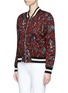 Front View - Click To Enlarge - ISABEL MARANT ÉTOILE - 'Dabney' floral print reversible bomber jacket