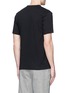 Back View - Click To Enlarge - COMME DES GARÇONS SHIRT - Poplin patchwork jersey T-shirt
