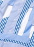 Detail View - Click To Enlarge - COMME DES GARÇONS SHIRT - Cutout patchwork front shirt
