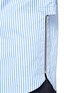 Detail View - Click To Enlarge - COMME DES GARÇONS SHIRT - Stripe side zip cutout shirt