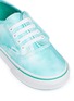 Detail View - Click To Enlarge - VANS - 'Tie Dye Authentic' toddler slip-ons