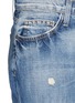 Detail View - Click To Enlarge - CURRENT/ELLIOTT - 'The Unrolled Fling' distressed jeans