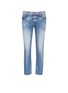 Main View - Click To Enlarge - CURRENT/ELLIOTT - 'The Unrolled Fling' distressed jeans