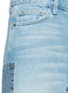 Detail View - Click To Enlarge - CURRENT/ELLIOTT - 'The Reconstructed' denim maxi skirt