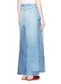 Back View - Click To Enlarge - CURRENT/ELLIOTT - 'The Reconstructed' denim maxi skirt
