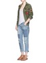 Figure View - Click To Enlarge - CURRENT/ELLIOTT - 'The Fling' distressed jeans
