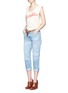 Figure View - Click To Enlarge - CURRENT/ELLIOTT - 'The Boyfriend' bandana print jeans