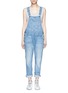 Main View - Click To Enlarge - CURRENT/ELLIOTT - 'The Charley' distressed denim overalls