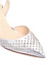 Detail View - Click To Enlarge - 73426 - Stud mirror leather pumps