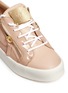Detail View - Click To Enlarge - 73426 - 'London' leather low top sneakers