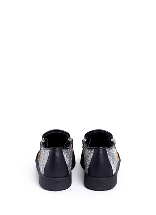Giuseppe Zanotti Design - 'may' Dégradé Glitter Zip Sneakers | Women ...