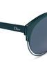 Detail View - Click To Enlarge - DIOR - 'Sideral 1' metallic rim acetate cat eye sunglasses