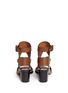 Back View - Click To Enlarge - ISABEL MARANT - 'Jaeryn' rivet leather sandal boots