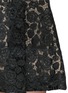 Detail View - Click To Enlarge - ALICE & OLIVIA - 'Amie' floral lace skirt stretch dress