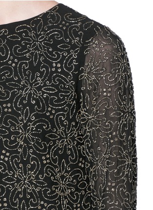 Detail View - Click To Enlarge - ALICE & OLIVIA - 'Marcia' beaded shift dress