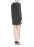 Back View - Click To Enlarge - ALICE & OLIVIA - 'Marcia' beaded shift dress